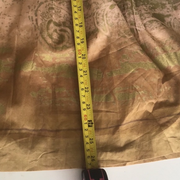 Vintage boho pleated skirt & button down shirt - Picture 8 of 16